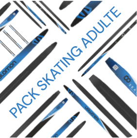 Pack Adulte Nordique – Skating Homme / Femme
